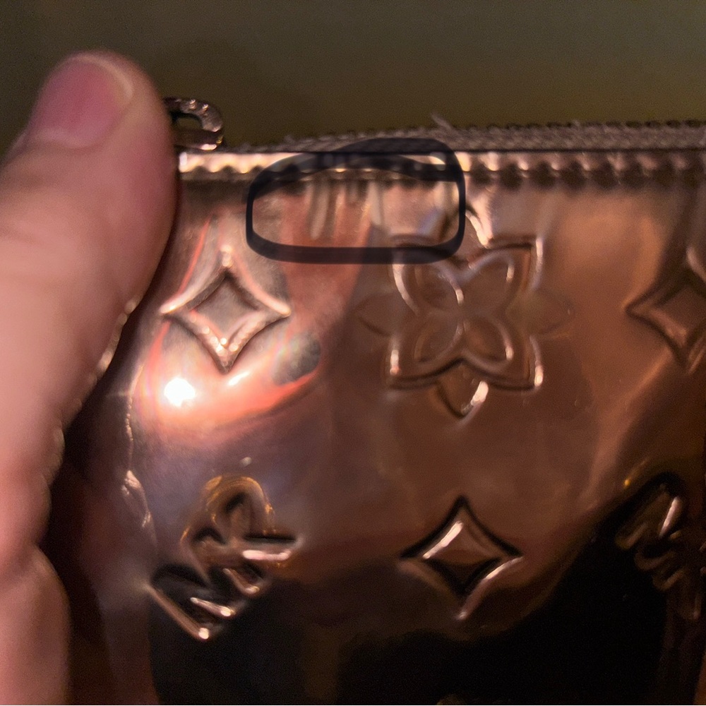 Rare Michael Kors Ciara Metallic Rose Gold Tote - Picture 9 of 12